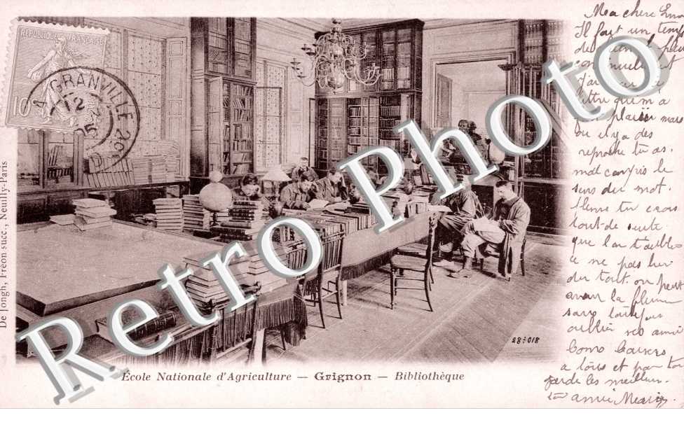 Ecole Nationale d'Agriculture, Bibliotheque