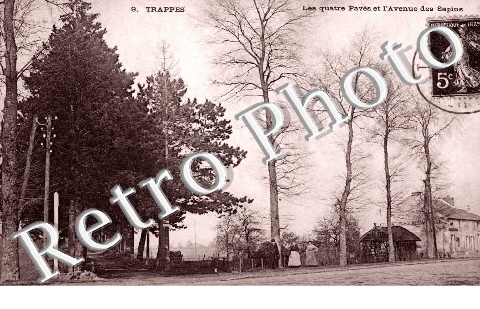 Les Quatres Paves et l'Avenue des Sapins