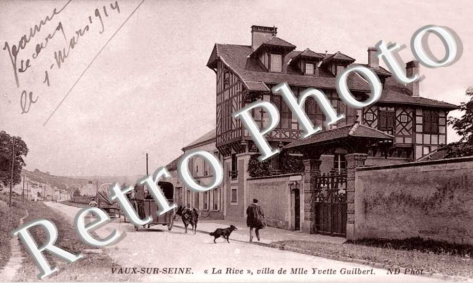 La Rive, villa de Mlle Yvette Guilbert