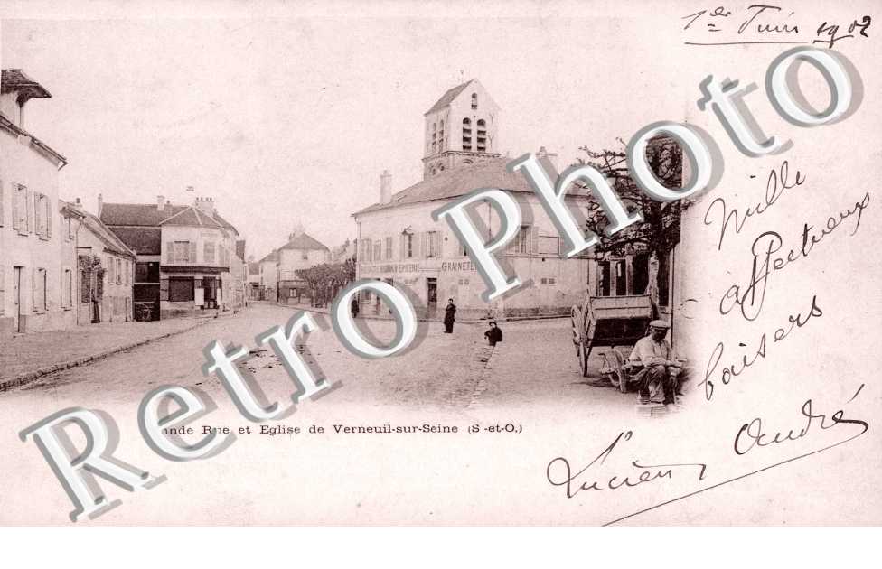la Grande Rue et l'Eglise