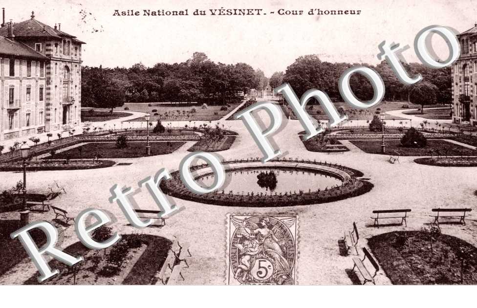 Asile National du Vésinet. Cour d'Honneur