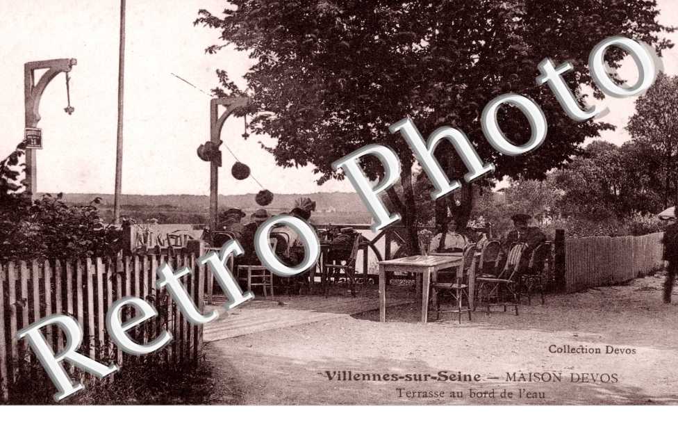 Maison Devos, Terrasse au bord de l'eau