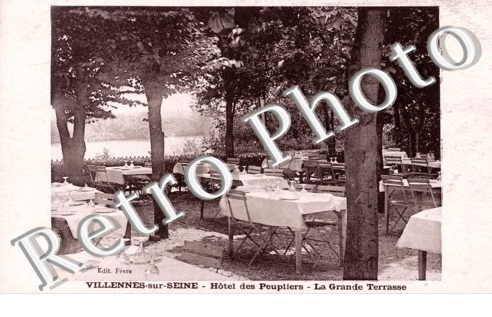 l'Hotel des Peupliers, la Grande Terrasse