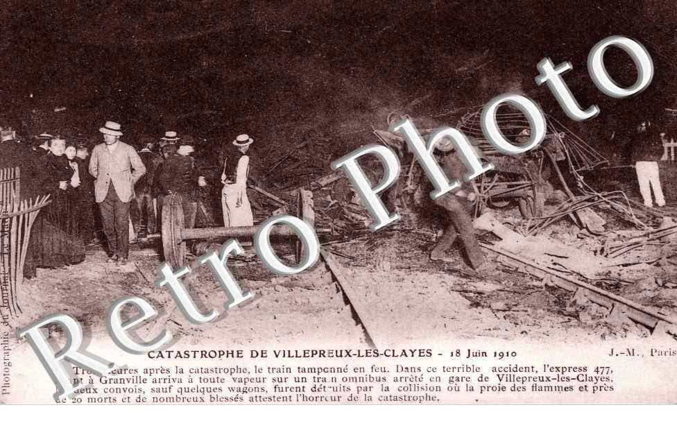 Catastrophe   18 juin 1910