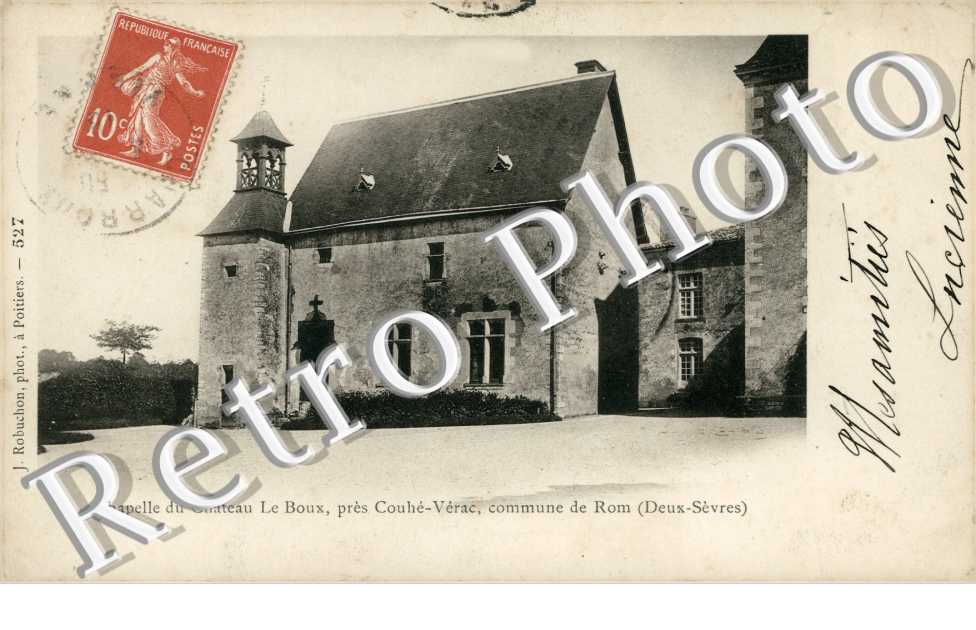 Chapelle du Chateau le Boux