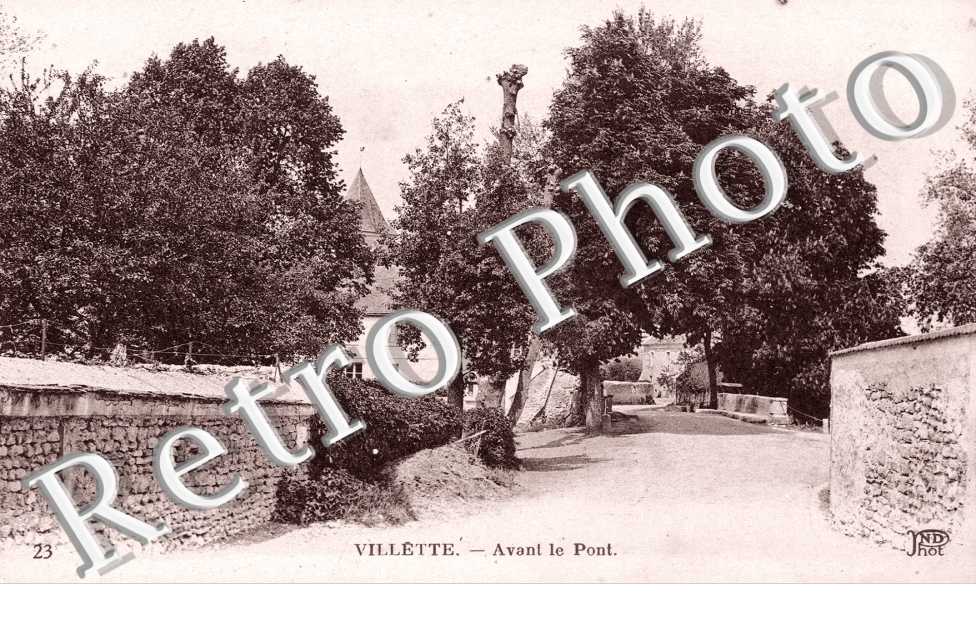 Avant le pont