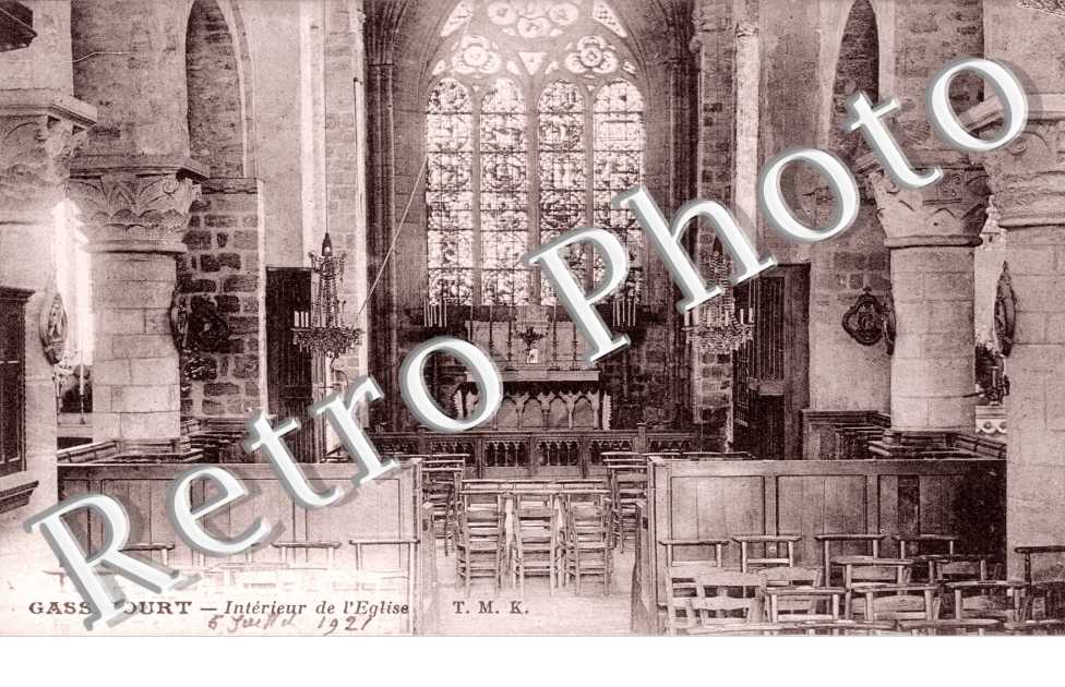 Gassicourt, Interieur de l'Eglise