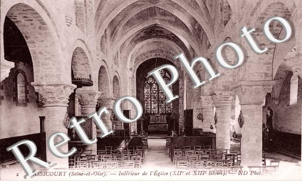 Gassicourt, Interieur de l'Eglise
