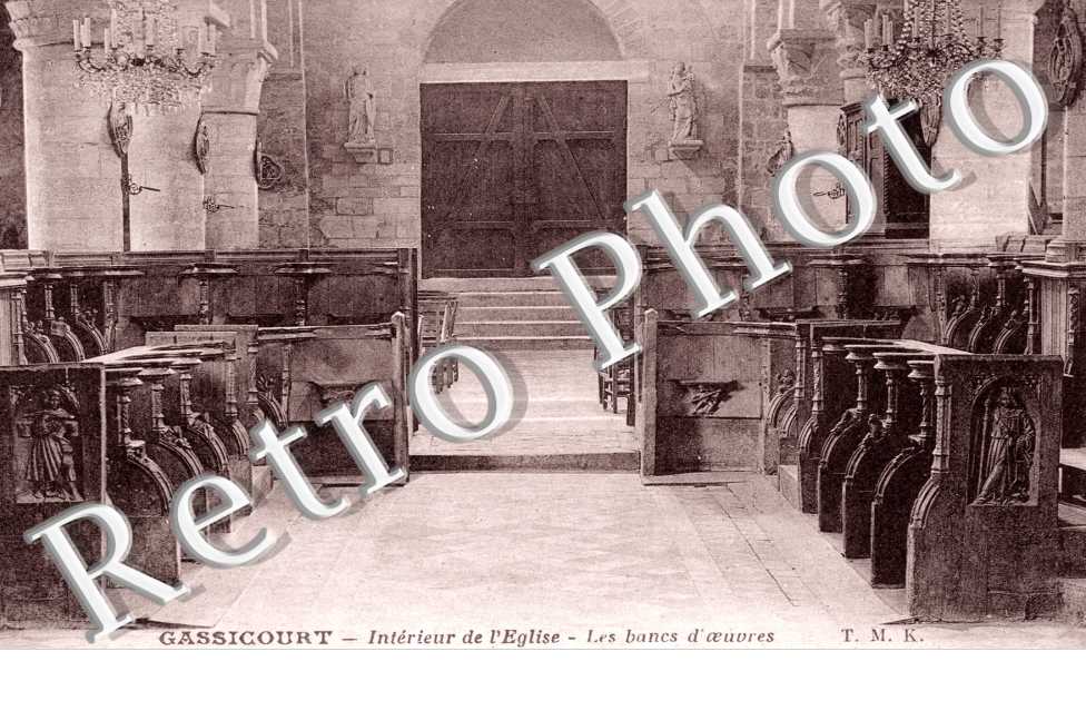 Gassicourt, Interieur de l'Eglise