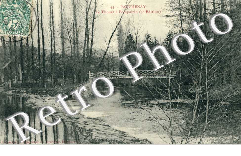 le Thouet a Pompairin, Parthenay