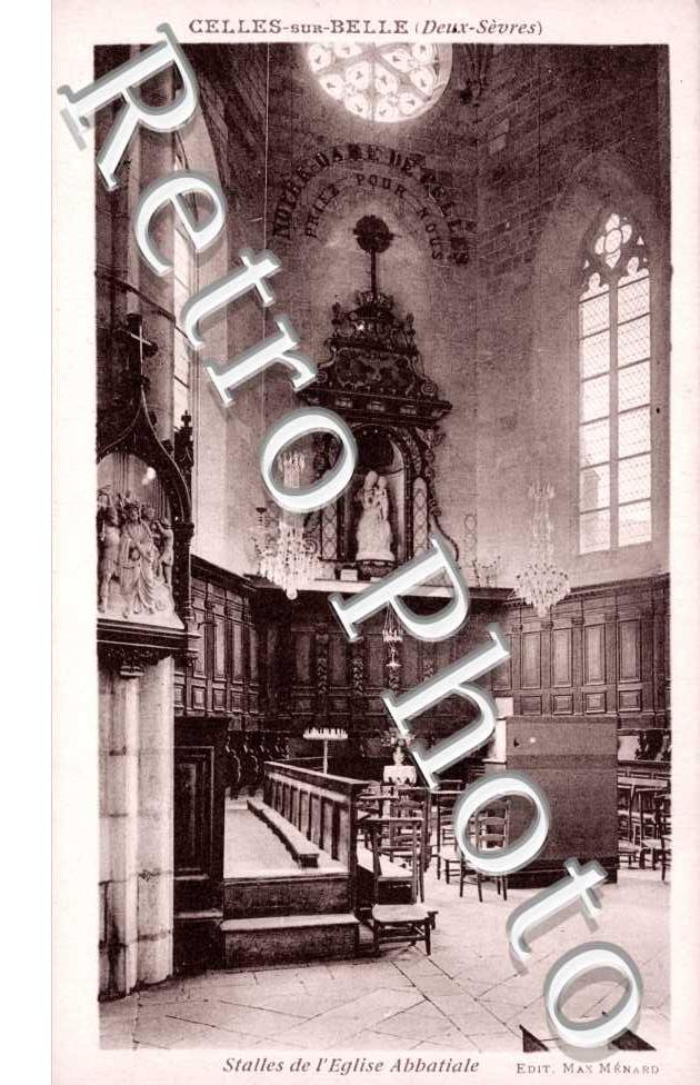 Stalles de l'eglise abbatiale