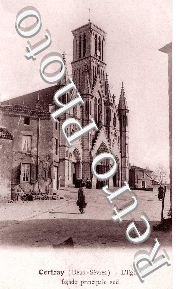 la Facade principale de l'Eglise