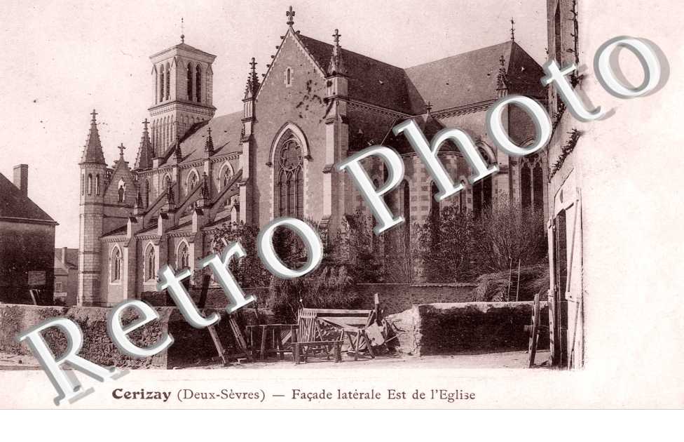 la Facade Latterale Est  de l'Eglise