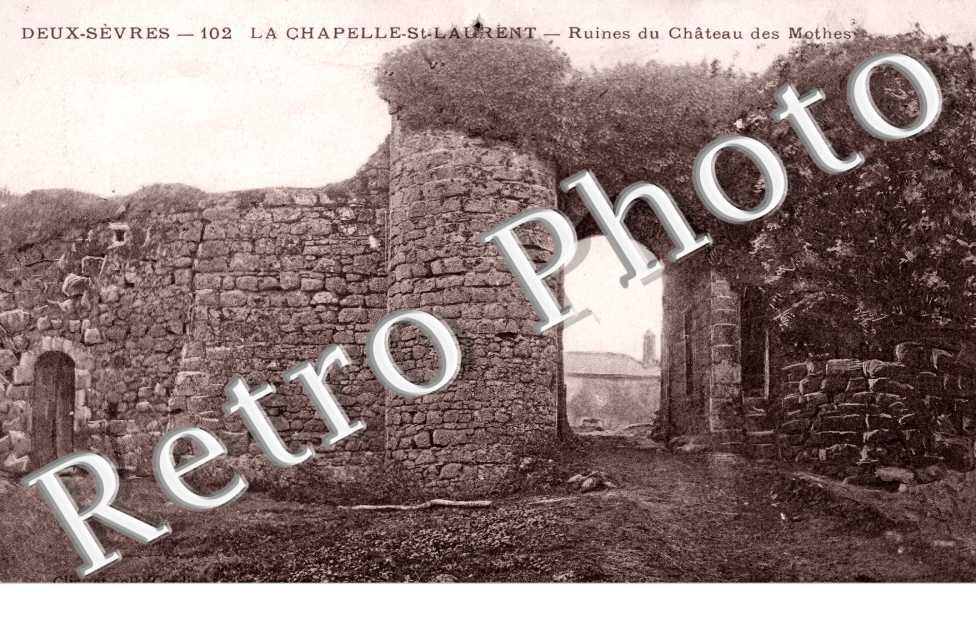 Ruines du Château des Mothes