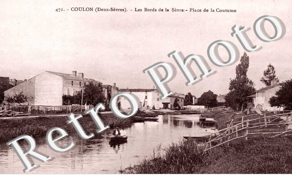 la Place de la Coutume, les Bords de la Sevre