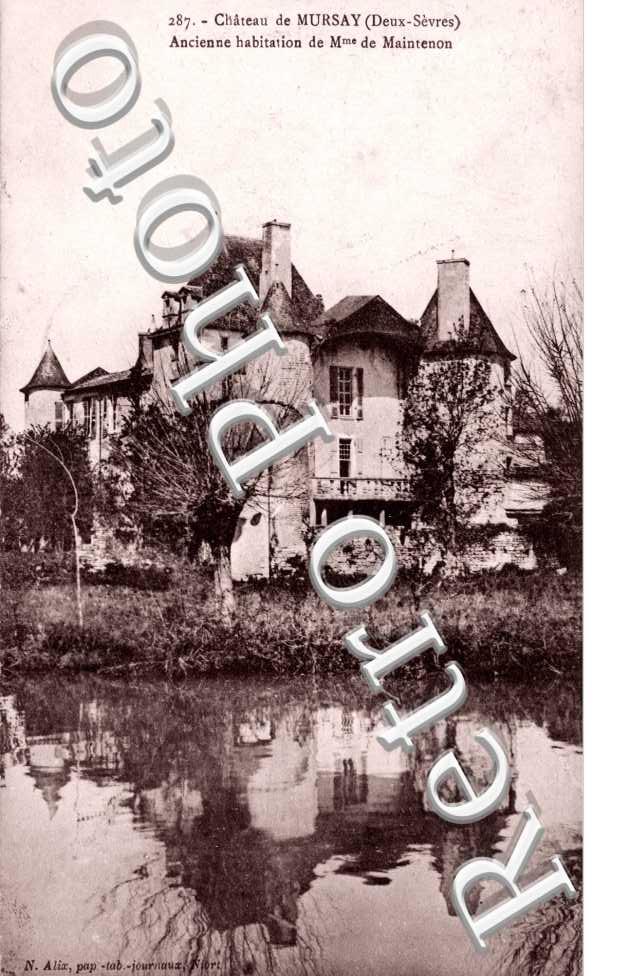 ancienne habitation de Mme de Maintenon