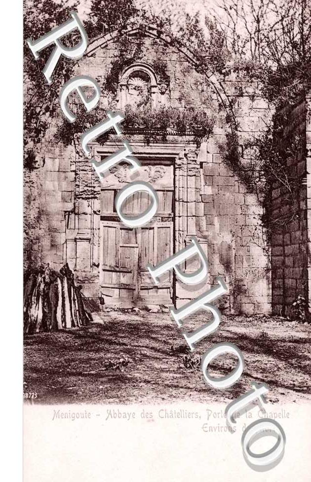 Abbaye des Chatellières - Porte de la Chapelle