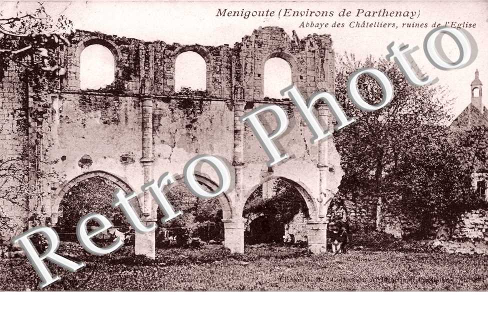 Abbaye des Chatelliers - Ruines de l'Eglise