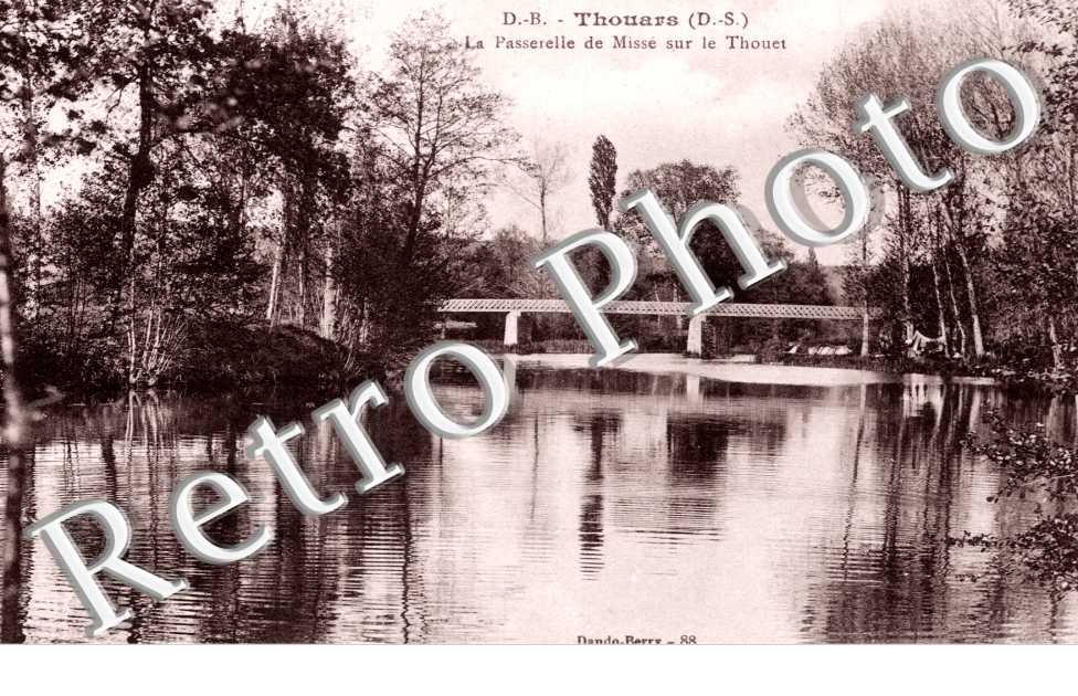 Passerelle de Misse sur le Thouet