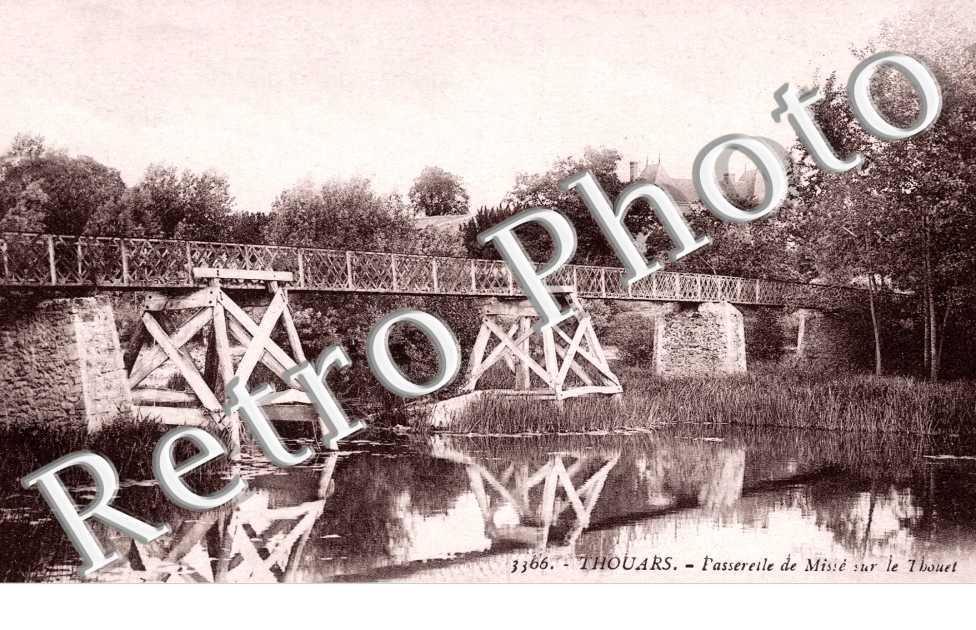 Passerelle de Misse sur le Thouet