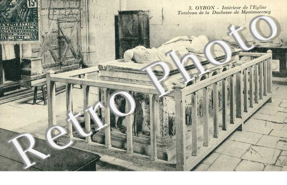 interieur de l' eglise, tombeau de la duchesse de Montmorency