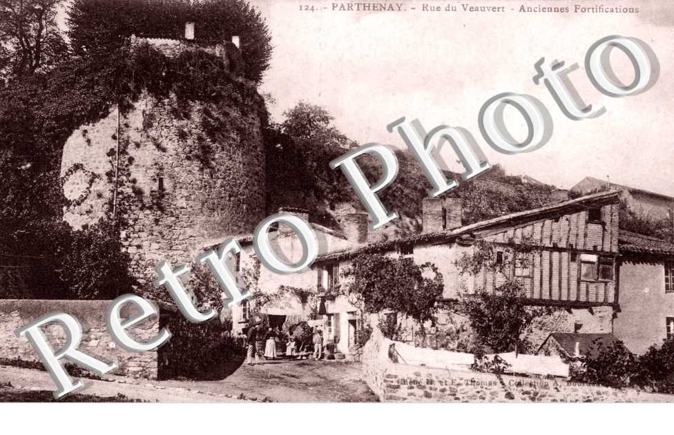 la Rue du Veauvert, les Anciennes Fortifications