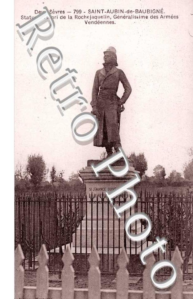Statue d'Henri de la Rochejaquelin