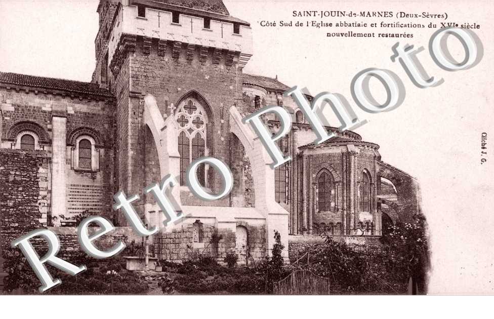 Coté sud de l'Eglise Abbatiale