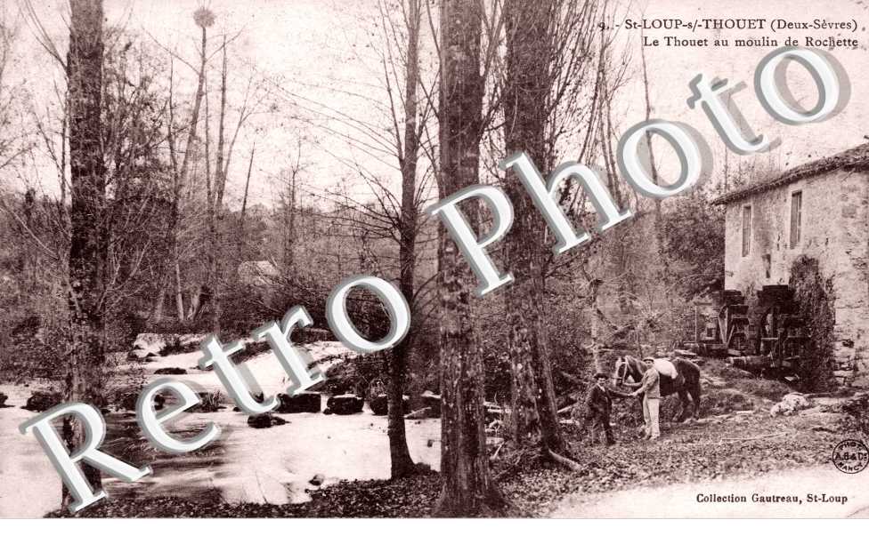 le Thouet au Moulin de Rochette