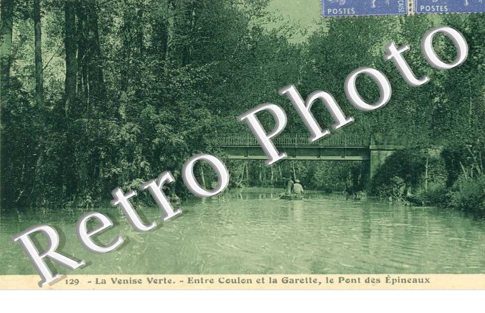 la Venise Verte, Entre Coulon et Garette, le Pont des Epineaux