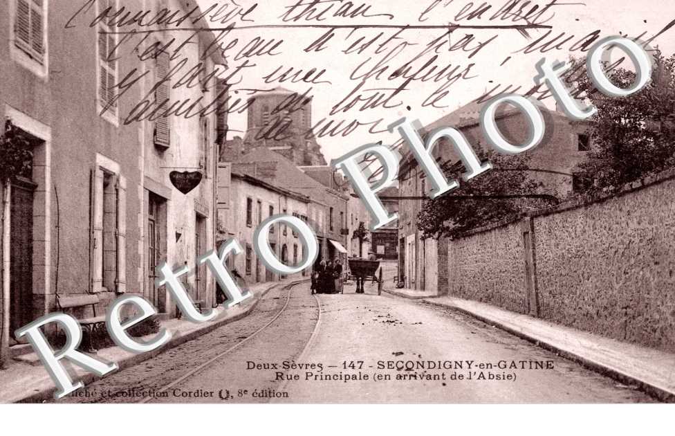 la Rue Principale, Secondigny-en-Gatine