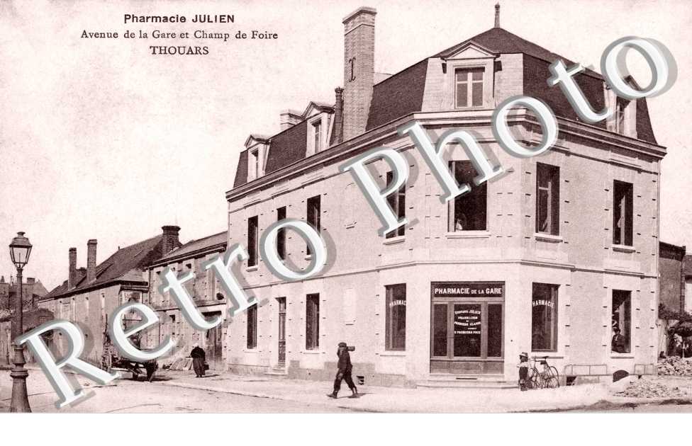 l'Avenue de la Gare et le Champ de Foire