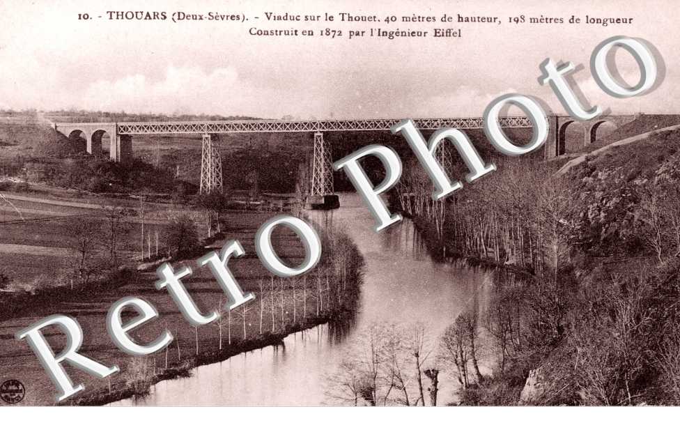 Viaduc sur le Thouet construit par l'Ingenieur Eiffel