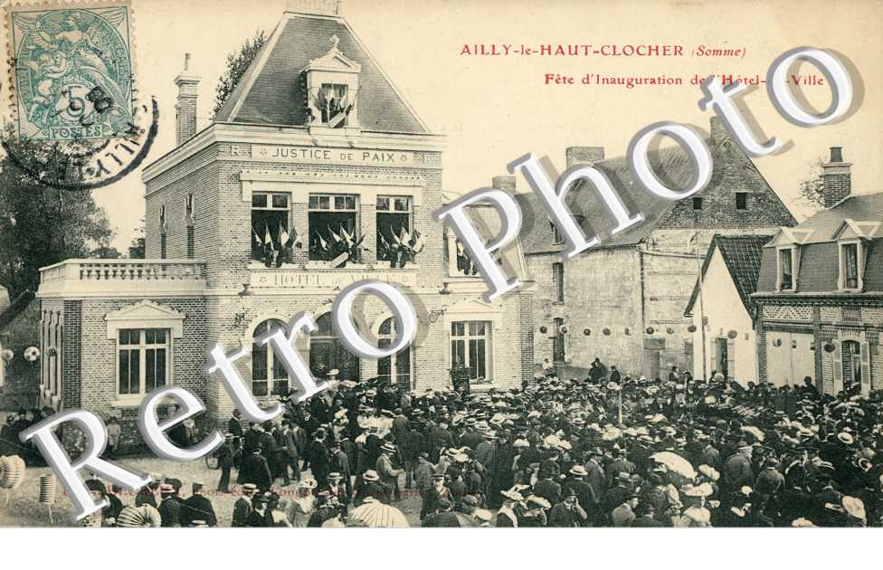 Fete d'inauguration de l'hotel de ville
