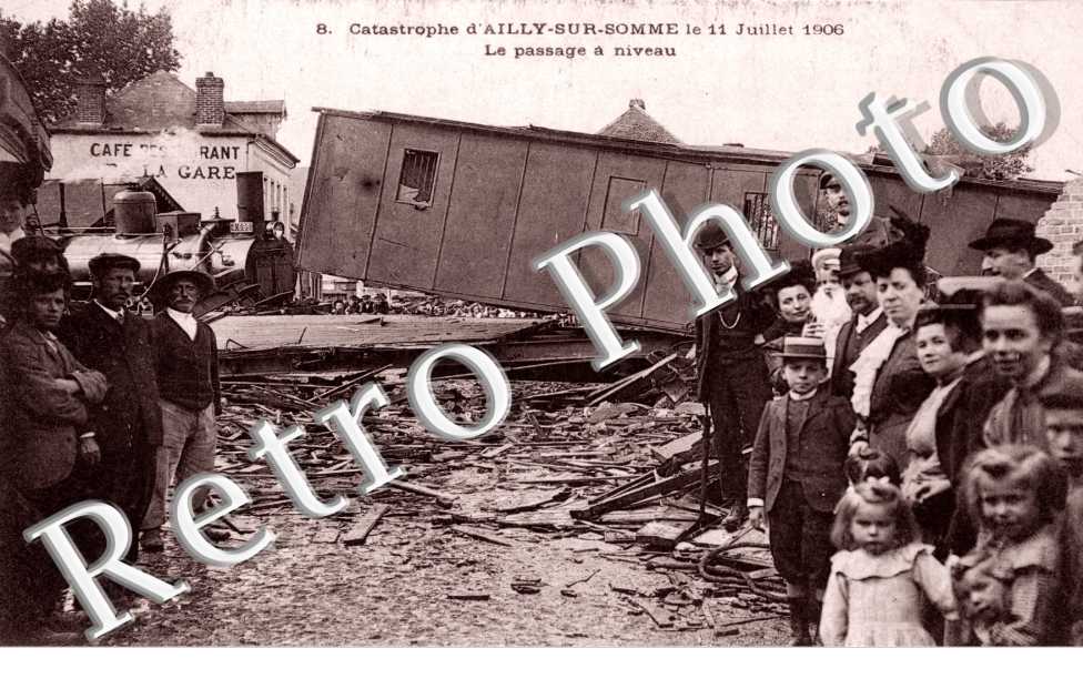 Catastrophe 11 juillet 1906 - passage a niveau