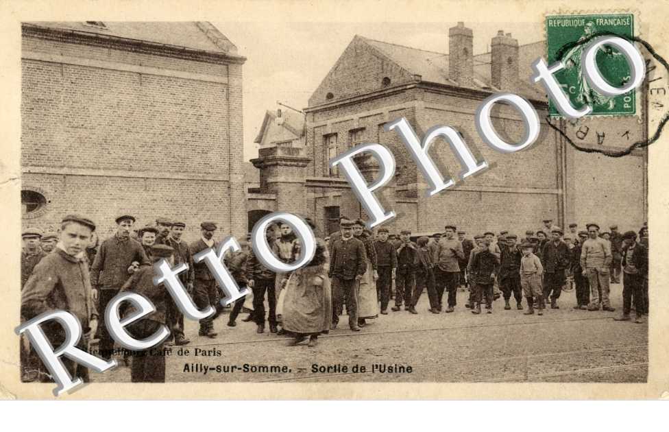 Sortie de l'usine