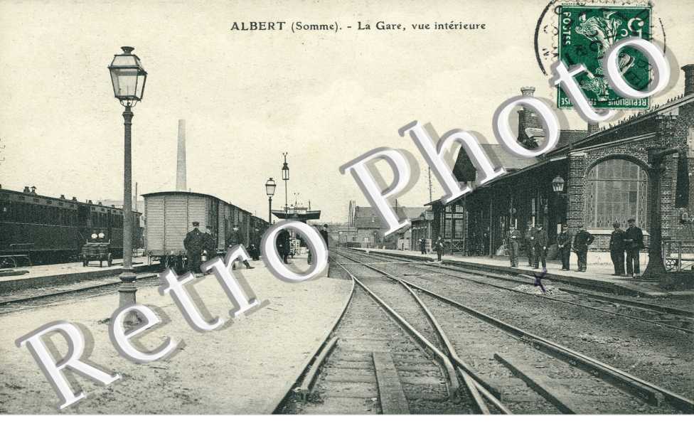 La gare, vue intérieure