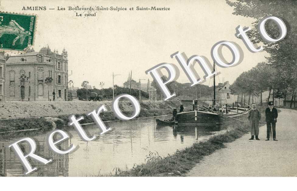 les Boulevards Saint-Sulpice et Saint-Maurice, le Canal