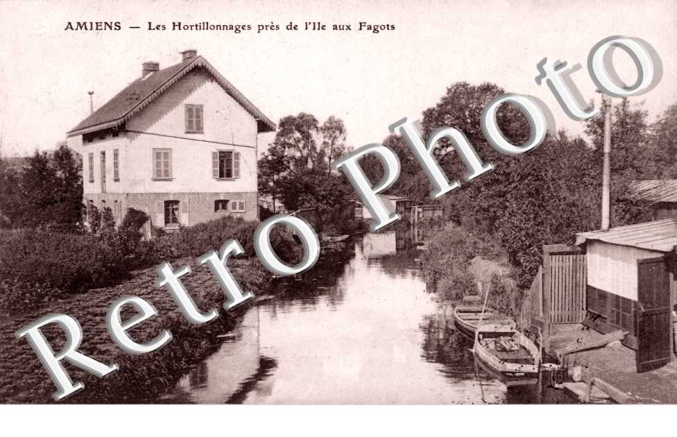 Les Hortillonnages pres de l'Ile aux Fagots