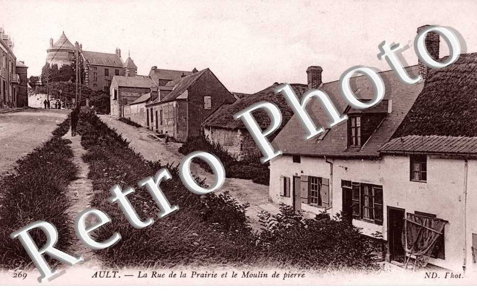 Rue de la Prairie et Moulin de Pierre