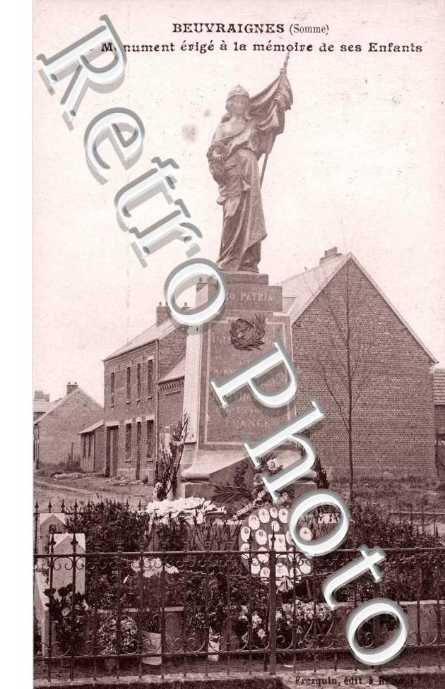 le monument erige a la memoire de ses enfants