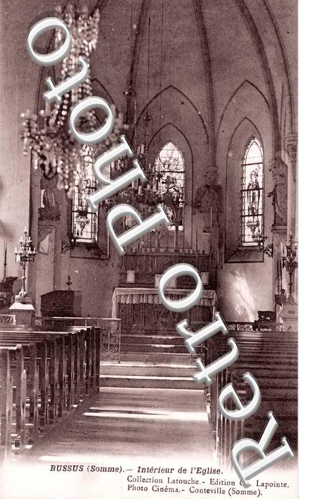 Interieur de l'Eglise
