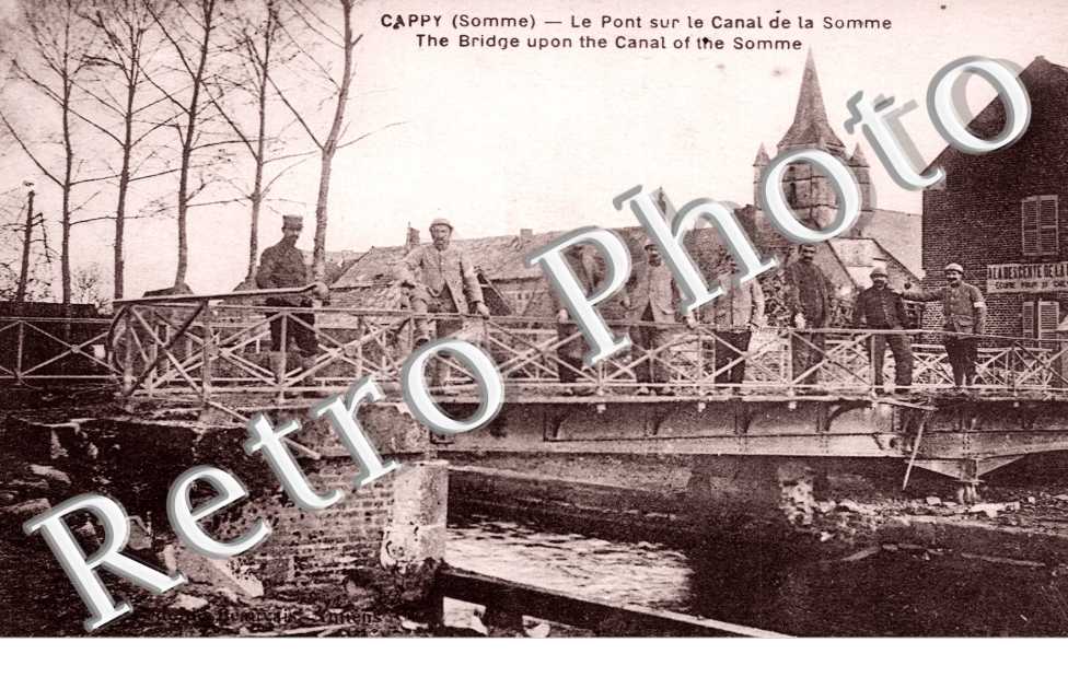 le pont sur la canal de la Somme