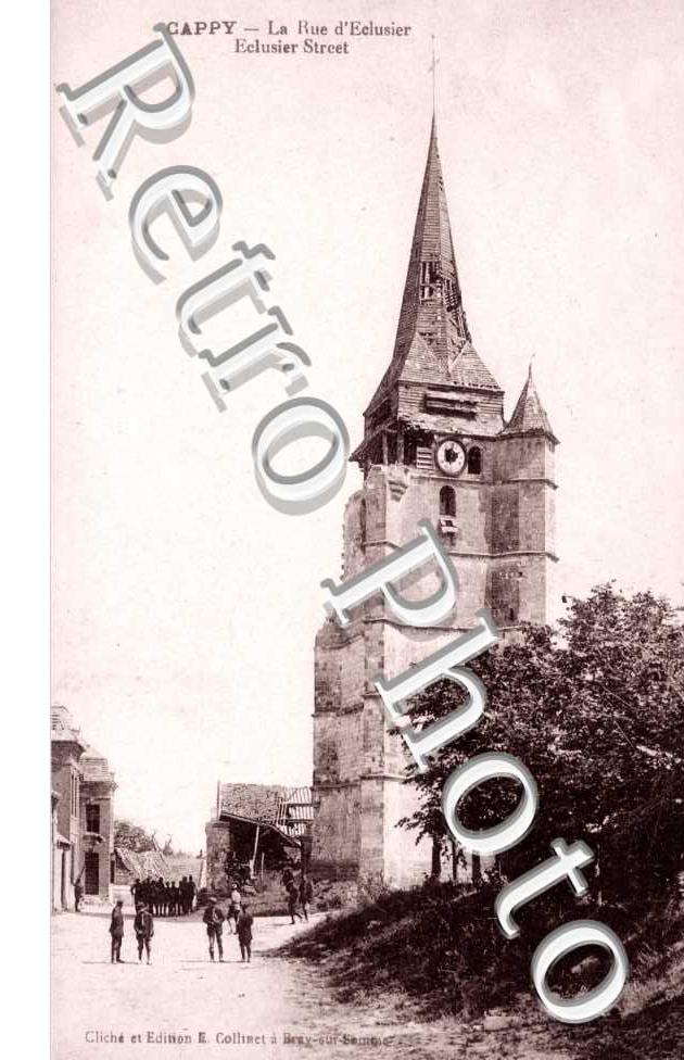 La Rue d'Eclusier - eglise