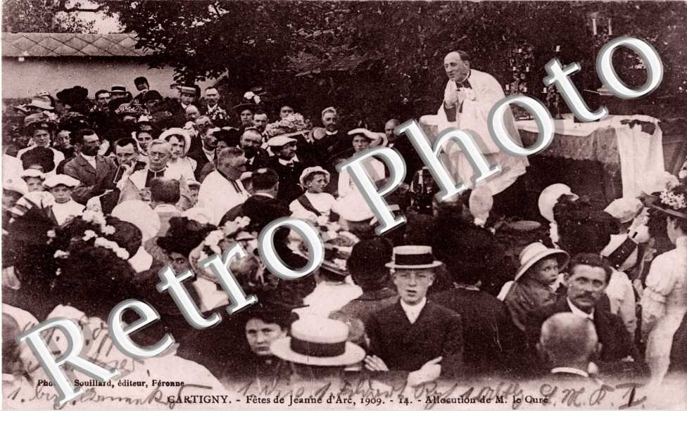 Fetes de Jeanne d'Arc, Allocution de M. le Cure