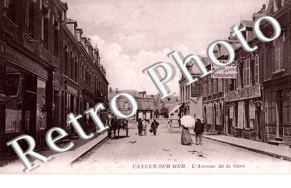 l'avenue de la gare