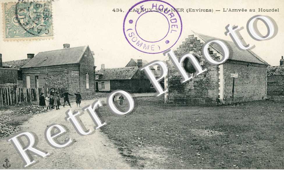 L'arrivee au  Hourdel