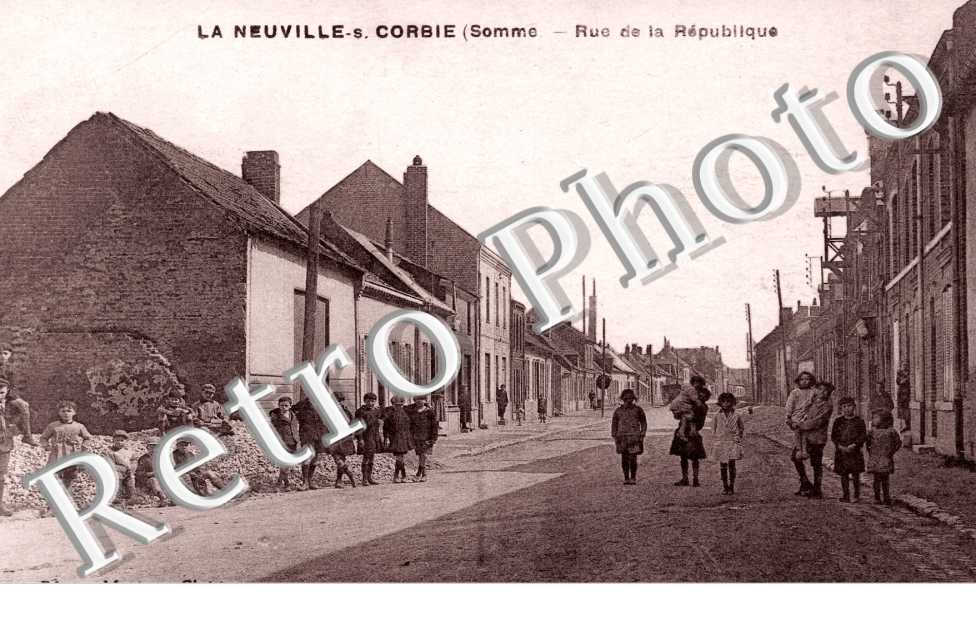 Rue de la Republique, la Neuville-sur-Corbie