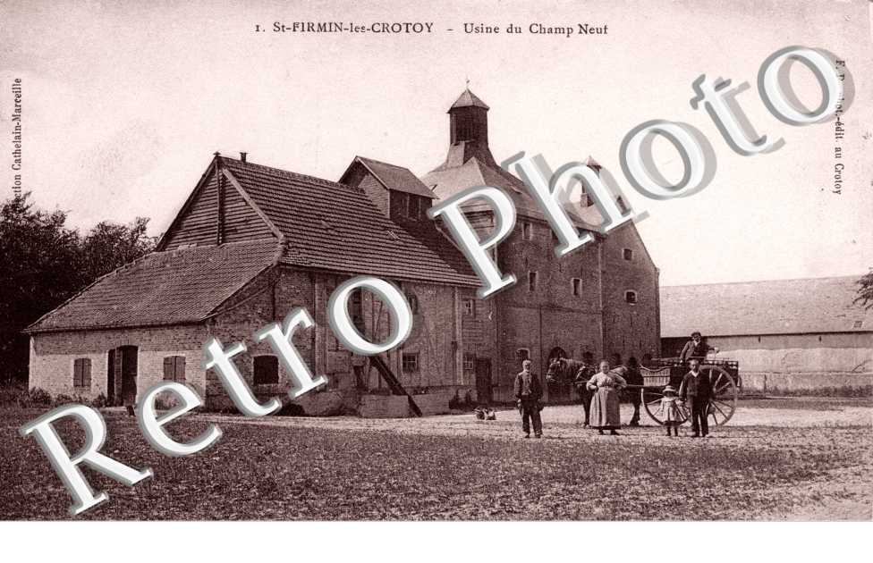 Saint-Firmin-les-Crotoy. Usine du Champ Neuf