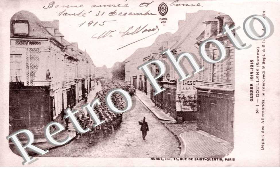 Départ des Allemands le 9 Sept.